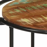 vidaXL Table basse 110x55x40 cm bois massif de récupération