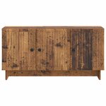 vidaXL Meuble TV 99 x 34 5 x 50 cm Bois ancien Bois d'ingénierie
