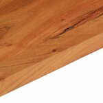 vidaXL Dessus de table 120x60x2 5cm rectangulaire bois massif d'acacia