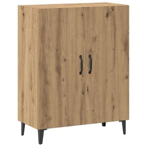 vidaXL Buffet chêne artisanal 70x34x90 cm bois d'ingénierie