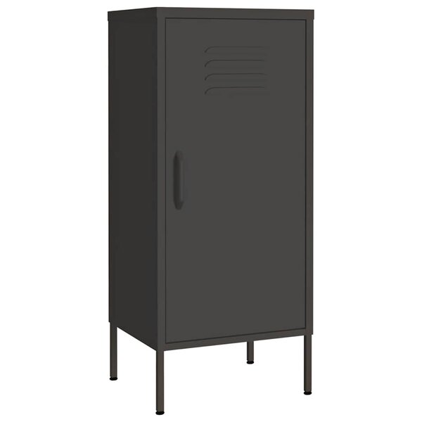 vidaXL Armoire de rangement Anthracite 42 5x35x101 5 cm Acier