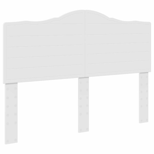 vidaXL Tête de lit Blanc 140 cm Bois d'ingénierie