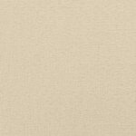 vidaXL Coussin de tête de lit crème 140 cm tissu