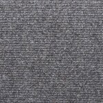 vidaXL Tapis d'escalier 15 Pièces Tissu aiguilleté 65x21x4 cm Gris clair