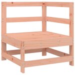 vidaXL Salon de jardin 5 Pièces bois massif sapin de douglas