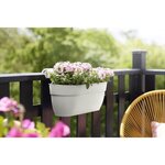 Balconnière Vibia Campana Easy Hanger Large - 7 5 L - 46 x 24 x 26 5 cm - Blanc Soie