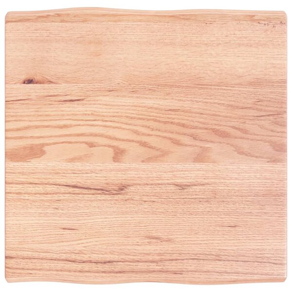 vidaXL Dessus de table bois massif traité bordure assortie