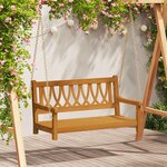 vidaXL Banc balançoire de jardin Naturel 110 x 56 x 58 cm
