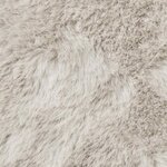vidaXL Tapis en Fourrure Synthétique de Lapin Olite Beige 200 x 280 cm
