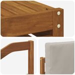 vidaXL Ensemble de canapés d'extérieur 6 pc Gris Naturel et Clair