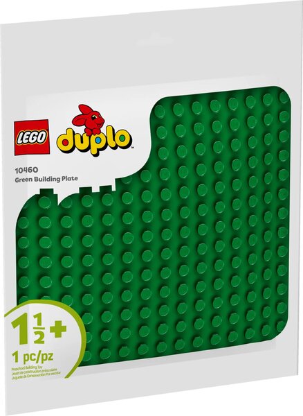 Plaque de Construction Verte LEGO DUPLO 10460 pour Enfants de 18 Mois et Plus