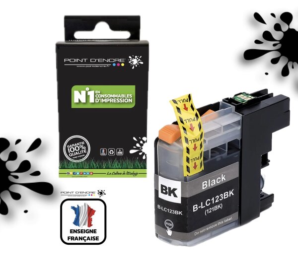 LC123XL/LC121XL - NOIR - Grande capacité