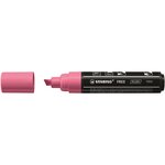 Marqueur pointe large FREE acrylic T800C rose x 5 STABILO