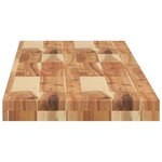 vidaXL Étagères flottantes 4 Pièces 120x30x4 cm acacia massif à l'huile