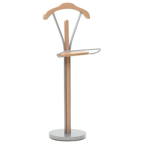 vidaXL Valet de chambre 45 x 35 x 107 cm Naturel