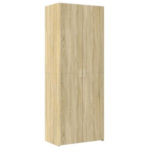 vidaXL Buffet haut chêne sonoma 70x42 5x185 cm bois d'ingénierie