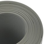 vidaXL Brises-vues de jardin 10 Pièces gris pierre 252 5x19 cm PVC