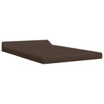 vidaXL Canapé-lit pliable Taupe 120 x 60 x 49 cm Tissu