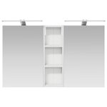 vidaXL Ensemble de Meubles de Salle de Bain 3 Pièces 100 x 10 5 x 60 5 cm