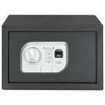 vidaXL Coffre-fort électronique avec verrouillage par empreinte digitale 20x31x20 cm en acier