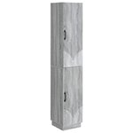 vidaXL Ensemble de Meubles 2 Pièces Sonoma gris Bois d'ingénierie