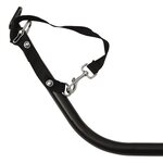 vidaXL Remorque de vélo gris tissu oxford et fer