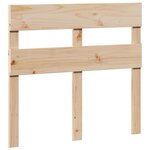 vidaXL Cadre de lit sans matelas 100x200 cm bois massif de pin