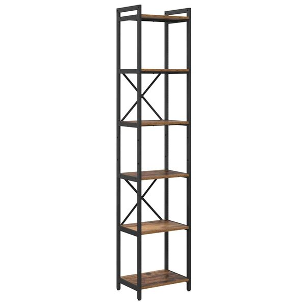 vidaXL Bibliothèque Bois ancien 40 x 30 x 188 cm Bois d'ingénierie