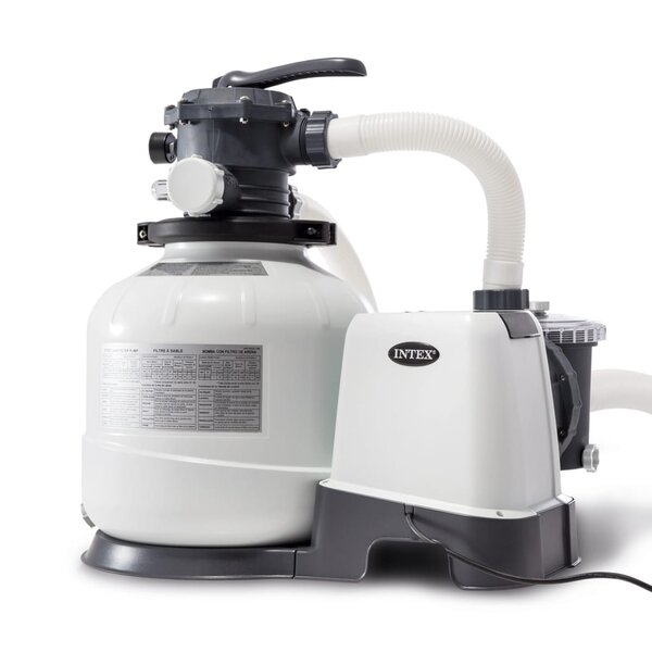 Intex Pompe de filtration à sable Krystal Clear 26648GS 10 5 m³/h