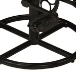 vidaXL Chaises de bar lot de 2 bois de manguier solide