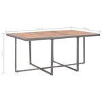 vidaXL Salon de jardin 11 Pièces Résine tressée bois d'acacia Anthracite
