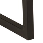 vidaXL Banc avec bord vivant 105 cm bois de manguier massif