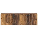 vidaXL Meuble TV mural Bois ancien 98 x 31 x 30 cm Bois d'ingénierie