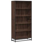 vidaXL Bibliothèque chêne marron 80 5x35x170 5 cm bois d'ingénierie