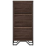vidaXL Bibliothèque chêne marron 50x31x106 cm bois d'ingénierie