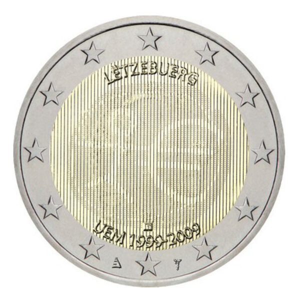 2 euros commémorative Luxembourg 2009 - UEM.