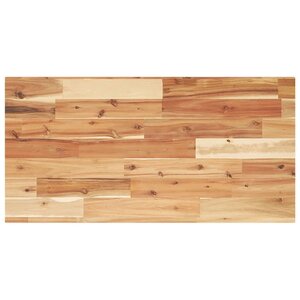 vidaXL Étagère flottante 60x40x2 cm acacia massif finition à l'huile