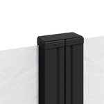 vidaXL Auvent latéral rétractable blanc 100x600 cm
