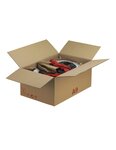 (lot  15 caisses) caisse carton palettisable a  norme lne 4c + e 600 x 400 x 200 mm