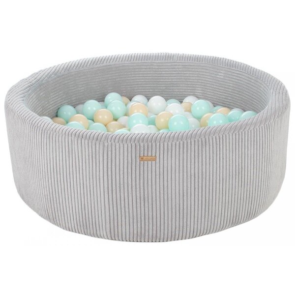 Piscine à balles 200 balles 90 cm cappuccino  Menthe