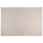vidaXL Tapis de surface HUARTE Crème 280 x 200 cm Polyester