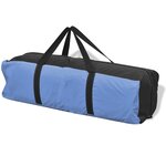 vidaXL Tente pour 4 personnes Bleu