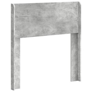vidaXL Tête de lit Gris béton PB