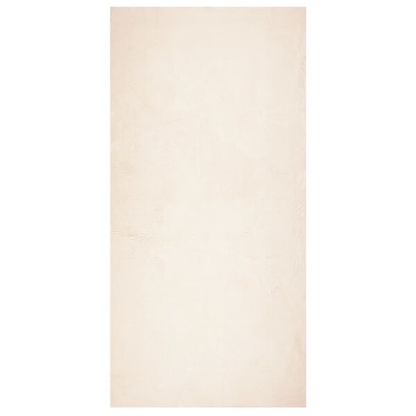 vidaXL Tapis HUARTE à poils courts doux et lavable beige 100x200 cm