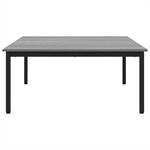 vidaXL Table basse Gris Sonoma 100 x 100 x 45 cm Bois d'ingénierie