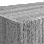 vidaXL Meuble TV mural Gris Sonoma 60 x 31 x 29.5 cm Bois d'ingénierie