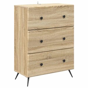 vidaXL Armoire à tiroirs 66 x 34 5 x 90 cm Bois d'ingénierie