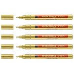 Marqueur Peinture 751 Or Pointe Ronde 1-2 mm x 5 EDDING