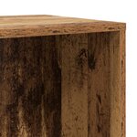 vidaXL Meuble TV Vieux bois Bois d'ingénierie