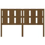vidaXL Tête de lit Marron miel 155 5x4x100 cm Bois massif de pin